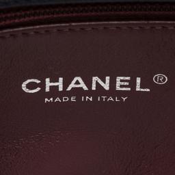 Chanel Caviar Leather Lizard Coco Small Top Handle - Leather - Blue/Brown