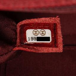 Chanel Caviar Leather New Medium Boy Bag - Leather - Red