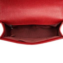 Chanel Caviar Leather New Medium Boy Bag - Leather - Red
