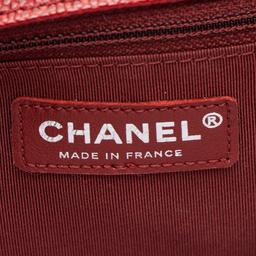 Chanel Caviar Leather New Medium Boy Bag - Leather - Red