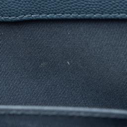 Chanel Chevron Caviar Leather Old Medium Boy Bag - Leather - Blue