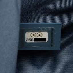 Chanel Chevron Caviar Leather Old Medium Boy Bag - Leather - Blue