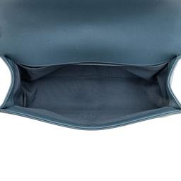 Chanel Chevron Caviar Leather Old Medium Boy Bag - Leather - Blue