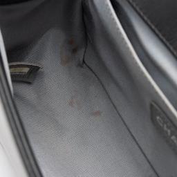 Chanel Chevron Lambskin Old Medium Boy Bag - Lambskin - Black