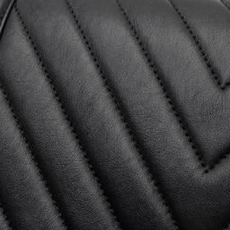 Chanel Chevron Lambskin Old Medium Boy Bag - Lambskin - Black