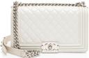 Chanel Iridescent Calfskin Old Medium Boy Bag