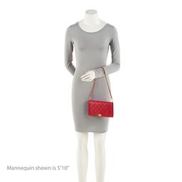 Chanel Lambskin Boy Clutch on Chain - Lambskin - Red