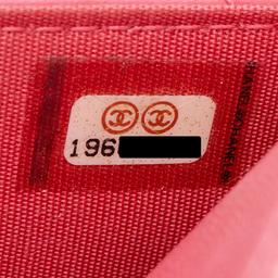 Chanel Lambskin Boy Wallet on Chain - Lambskin - Pink