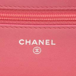 Chanel Lambskin Boy Wallet on Chain - Lambskin - Pink