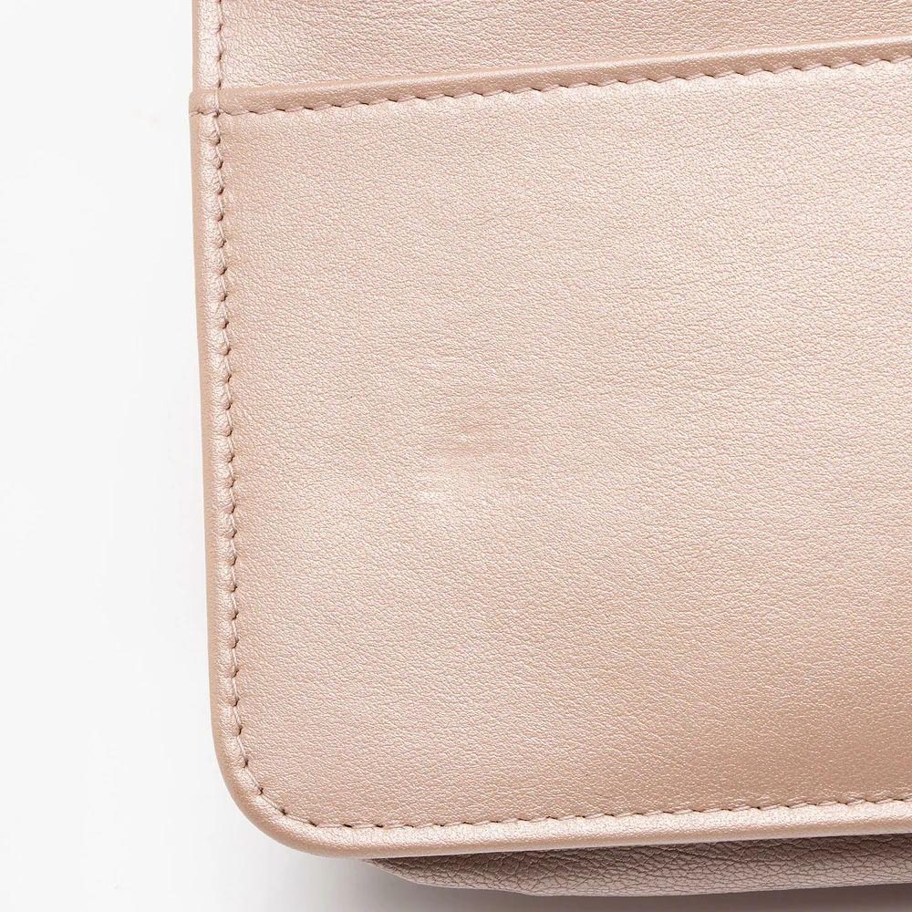 Chanel Lambskin Camellia Wallet on Chain - Lambskin - Pink