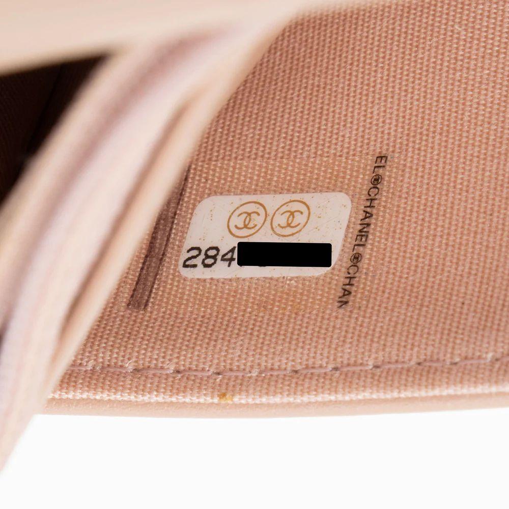 Chanel Lambskin Camellia Wallet on Chain - Lambskin - Pink