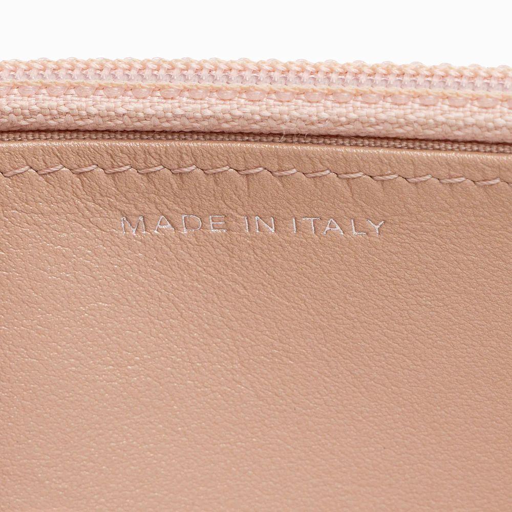 Chanel Lambskin Camellia Wallet on Chain - Lambskin - Pink