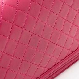 Chanel Lambskin New Medium Boy Bag - Lambskin - Pink