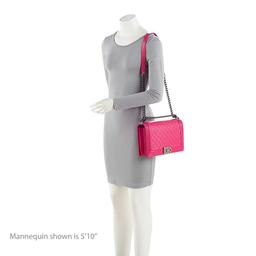 Chanel Lambskin New Medium Boy Bag - Lambskin - Pink