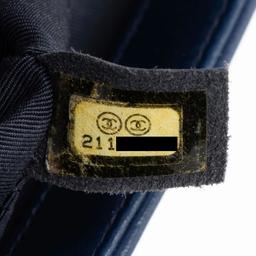 Chanel Lambskin Small Boy Bag - Lambskin - Blue