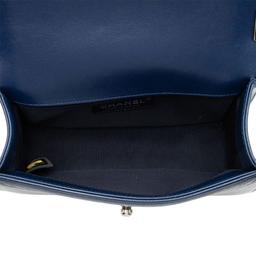 Chanel Lambskin Small Boy Bag - Lambskin - Blue