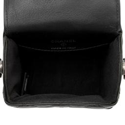 Chanel Lambskin Trunk Shoulder Bag - Lambskin - Black