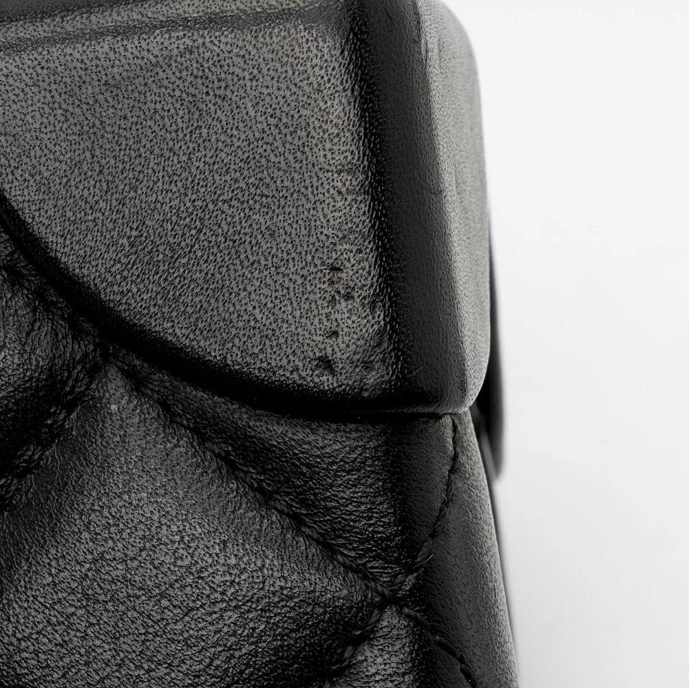 Chanel Lambskin Trunk Shoulder Bag - Lambskin - Black