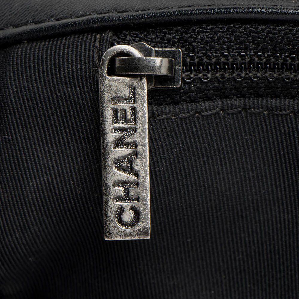 Chanel Ombre Lambskin New Medium Boy Bag - Lambskin - Beige/Black