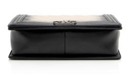 Chanel Ombre Lambskin New Medium Boy Bag - Lambskin - Beige/Black