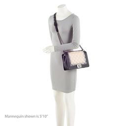 Chanel Ombre Lambskin New Medium Boy Bag - Lambskin - Beige/Black