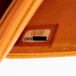 Chanel Patent Leather Classic Wallet on Chain - Leather - Orange
