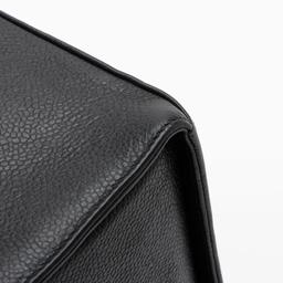 Chanel Vintage Caviar Leather Vanity Train Case - Leather - Black