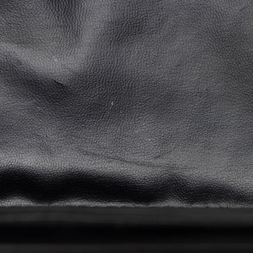 Chanel Vintage Caviar Leather Vanity Train Case - Leather - Black