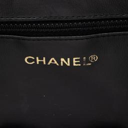 Chanel Vintage Caviar Leather Vanity Train Case - Leather - Black