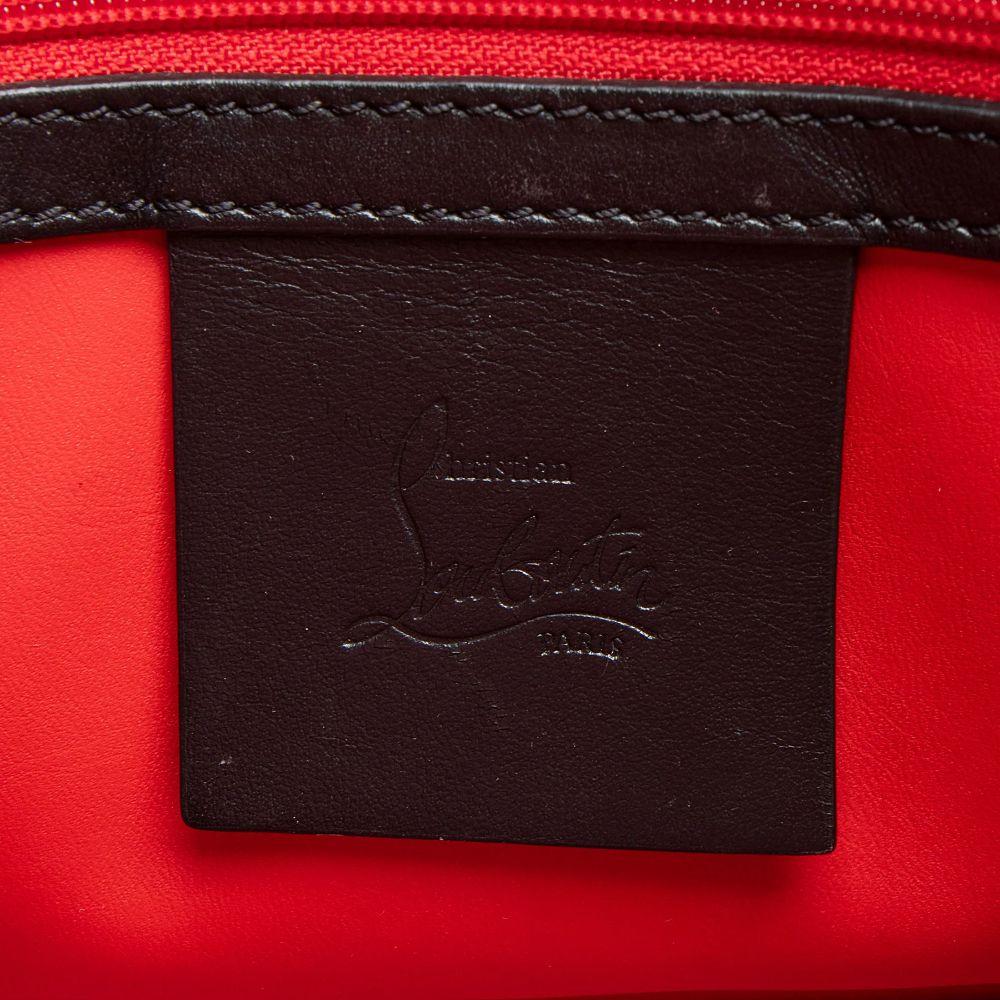 Christian Louboutin Leather Paloma Mini Tote - Leather - Black