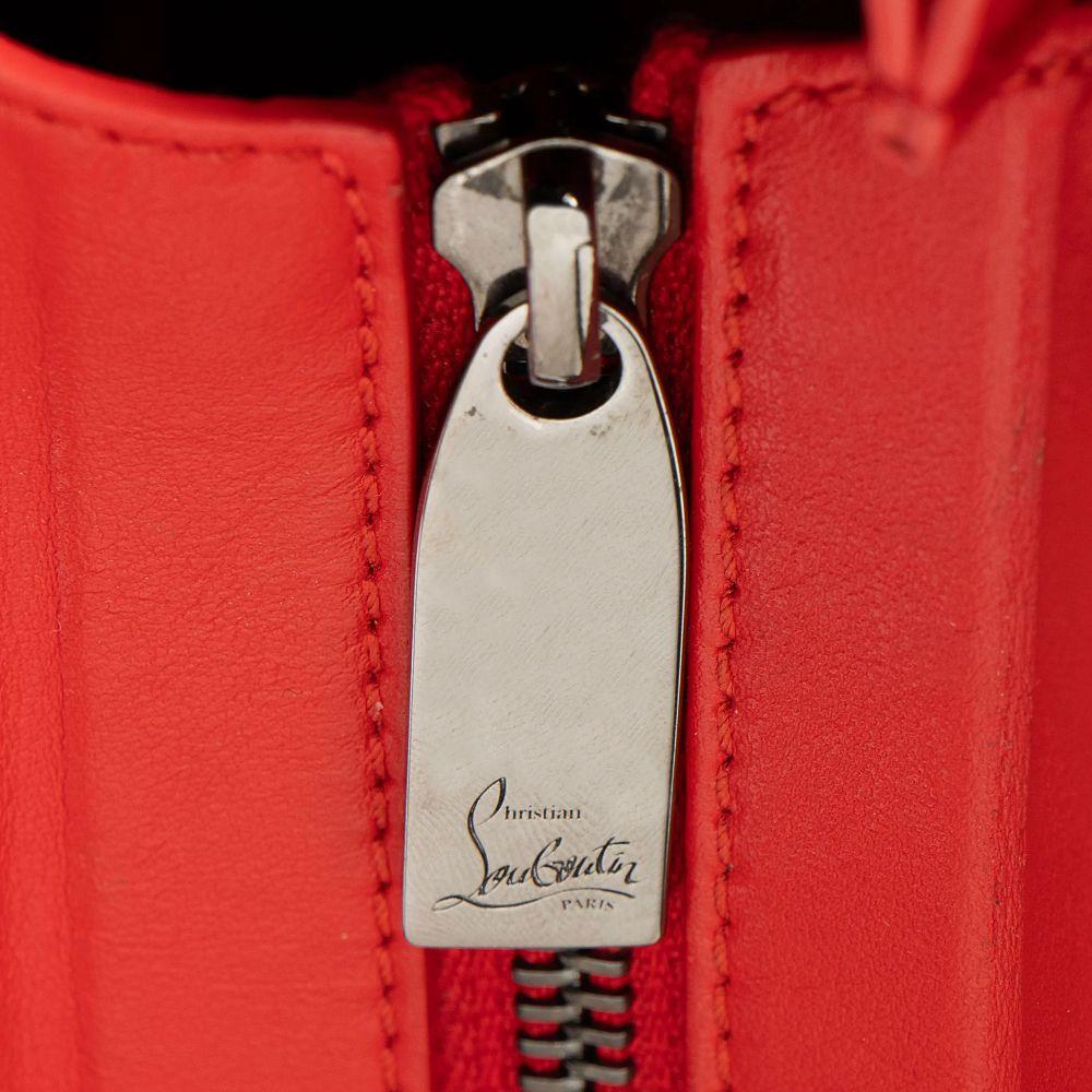 Christian Louboutin Leather Paloma Mini Tote - Leather - Black