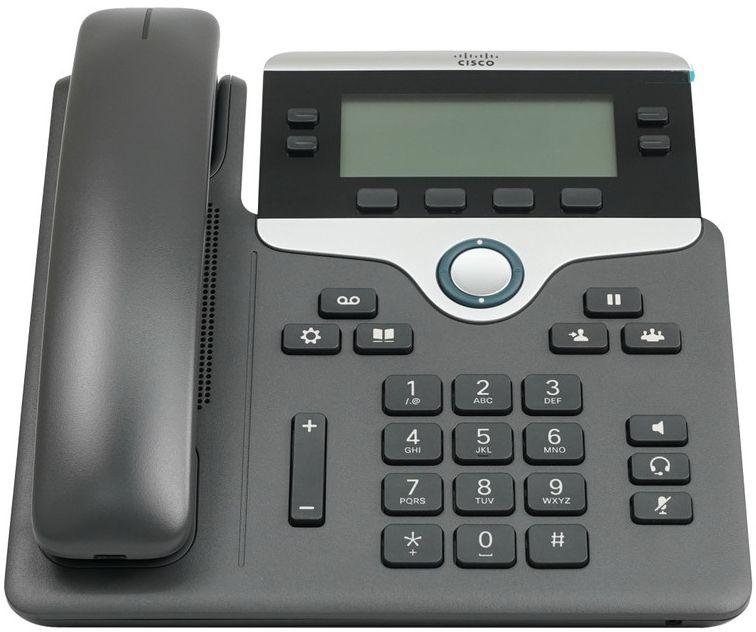 Cisco  CP-7841 IP Phone with Multiplatform Firmware  - Gray - New