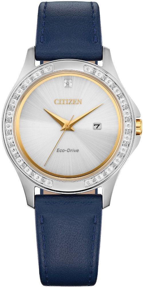 Citizen  Ladies Eco-Drive Silver-Tone Dress Classic Watch 32mm (EW2644-02A) - Stainless Steel - Acceptable