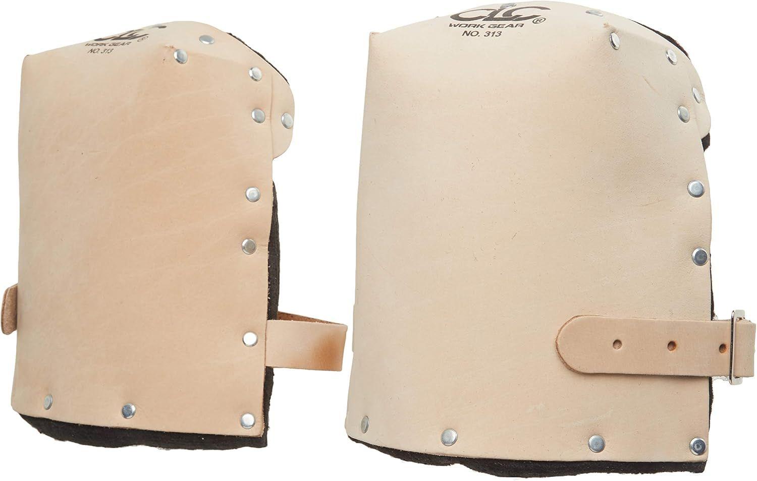 CLC  Custom Leathercraft 313 Leather Kneepads - Tan - Premium