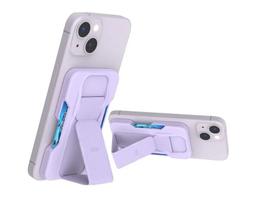 Clckr Magsafe Wallet Stand & Grip - Purple