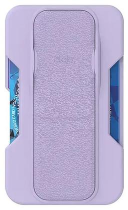 Clckr Magsafe Wallet Stand & Grip - Purple