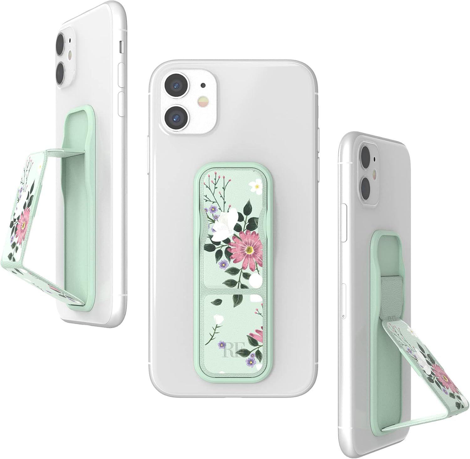 Clckr Richmond & Finch Stand & Grip - Sweet Mint Floral