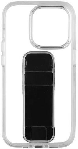 CLCKR Stand & Grip Phone Case for iPhone 13 Pro - Clear/Black