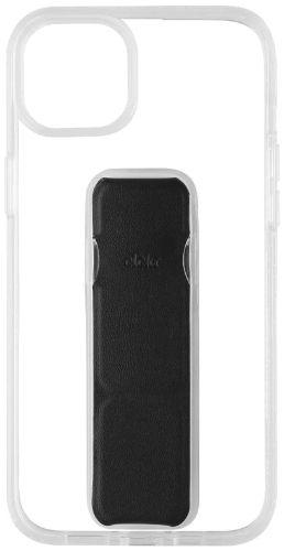 CLCKR  Stand & Grip Phone Case for iPhone 14 - Clear/Black - Premium