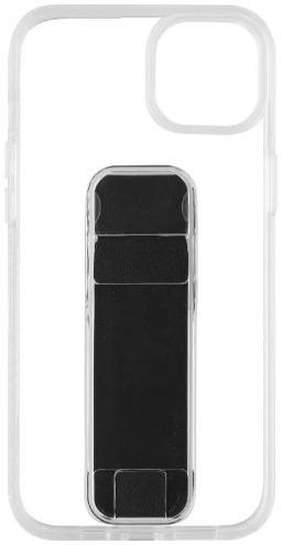 CLCKR Stand & Grip Phone Case for iPhone 14 - Clear/Black
