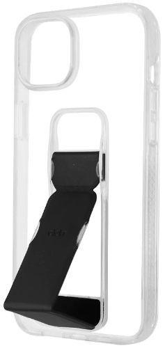 CLCKR Stand & Grip Phone Case for iPhone 14 Plus - Clear/Black