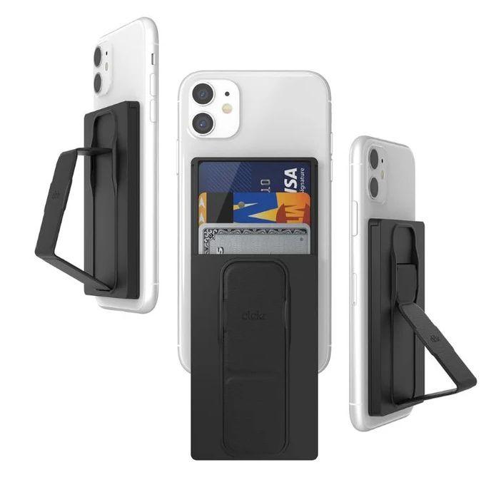 Clckr  Stand & Grip Wallet  - Black - Acceptable