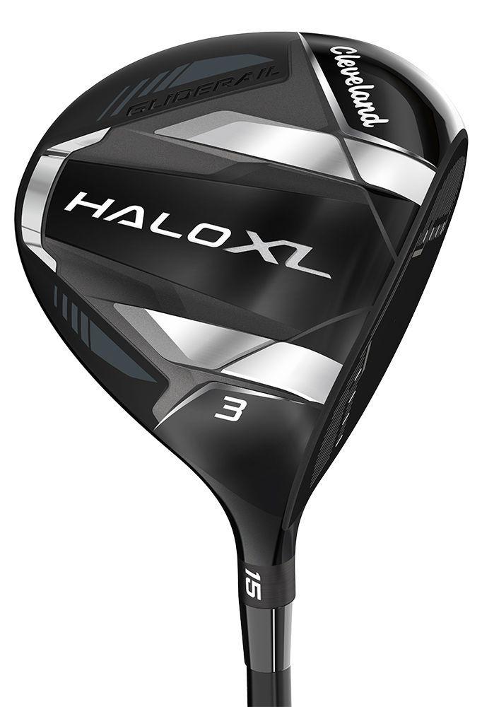 Cleveland Halo XL - Aldila Ascent PL 40 Shaft - 3 Wood - Left Handed - Senior Flex - Standard Length - 15 Loft - Standard Lie Angle - Men - Excellent