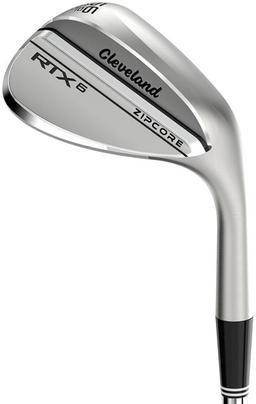 Cleveland RTX 6 ZipCore Tour Satin Full Grind Wedge - Golf Club - Lob Wedge - 58° Loft - Wedgeflex Flex - True Temper Dynamic Gold Tour Issue Spinner Shaft - Men
