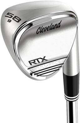 Cleveland RTX Full-Face ZipCore Tour Satin Wedge - Golf Club - Left Handed - Sand Wedge - 56° Loft - Wedgeflex Flex - True Temper Dynamic Gold Tour Issue Spinner Shaft - Men