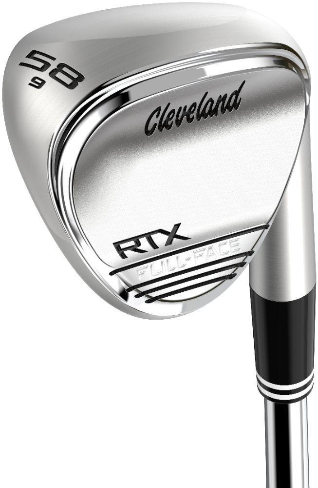 Cleveland RTX Full-Face ZipCore Tour Satin Wedge - True Temper Dynamic Gold Tour Issue Spinner Shaft - Sand Wedge - Left Handed - Wedgeflex Flex - Standard Length - 56 Loft - Standard Lie Angle - Men - Good
