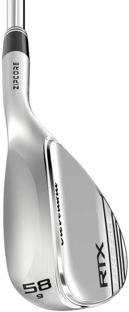 Cleveland RTX Full-Face ZipCore Tour Satin Wedge - Golf Club - Left Handed - Sand Wedge - 56° Loft - Wedgeflex Flex - True Temper Dynamic Gold Tour Issue Spinner Shaft - Men