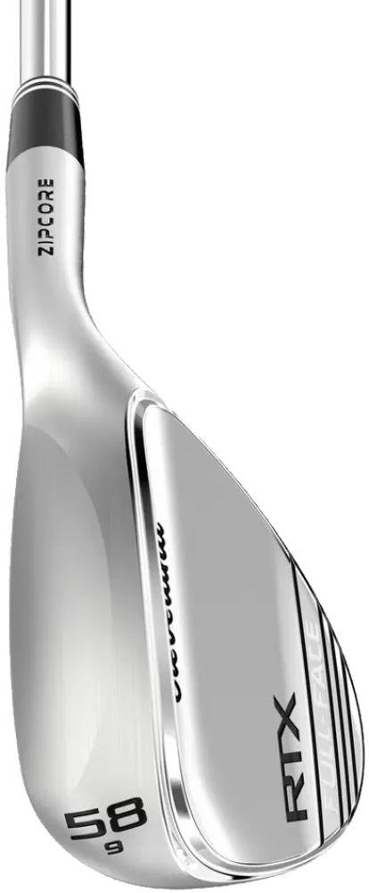 Cleveland RTX Full-Face ZipCore Tour Satin Wedge - Golf Club - Left Handed - Sand Wedge - 56° Loft - Wedgeflex Flex - True Temper Dynamic Gold Tour Issue Spinner Shaft - Men