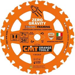 CMT 250.324.07-X10 Framing Zero Gravity 7-1/4”x5/8” (1 Pack) - Orange