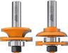 CMT 891.502.11 2-Piece Rail & Stile Bit Set - Orange